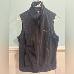 Columbia Black Fleece Vest